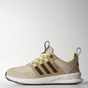 Adidas Mens SL Loop Runner TR Sneakers in Stone Khaki size 11 Athletic Lace Up